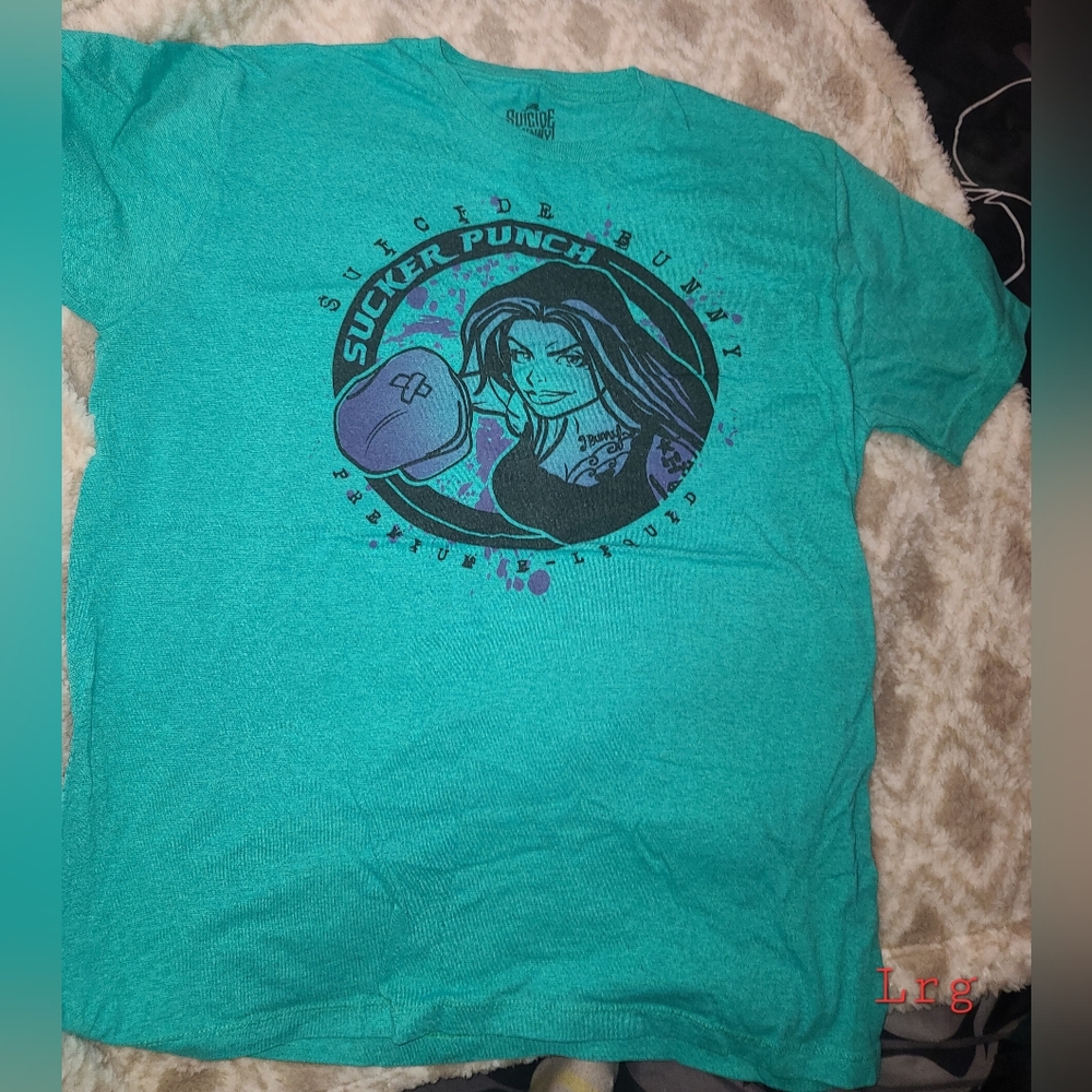 Suckerpunch Suicide Bunny Graphic tshirt